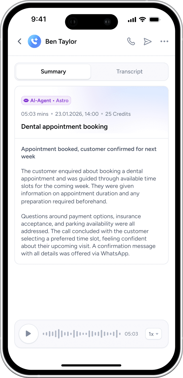 Superchat app mockup
