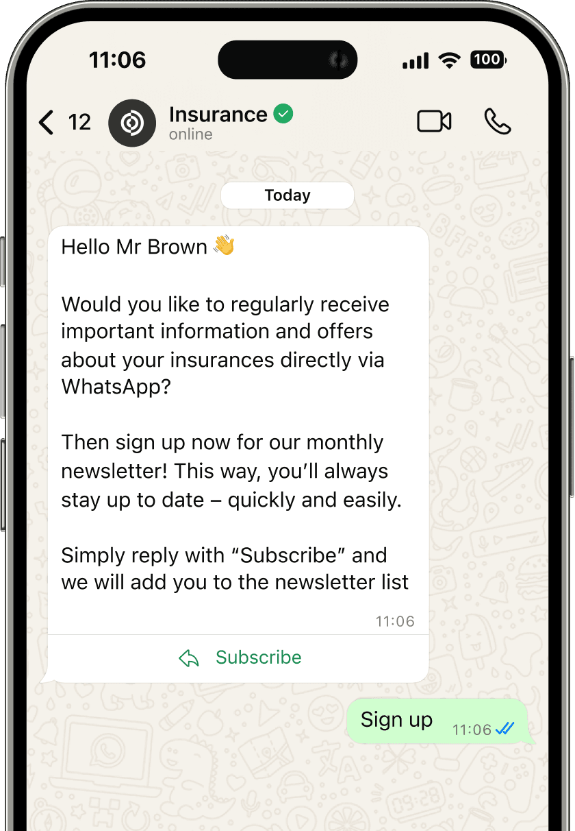 Usare WhatsApp conforme alla protezione dei dati