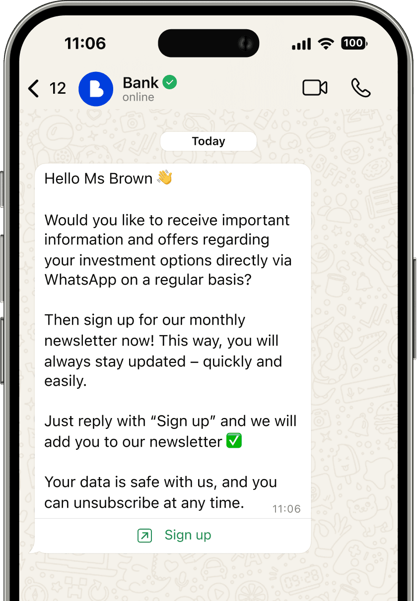 GDPR-compliant use of WhatsApp