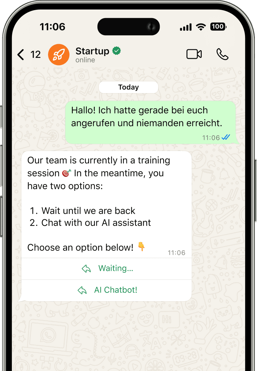 Automated customer service