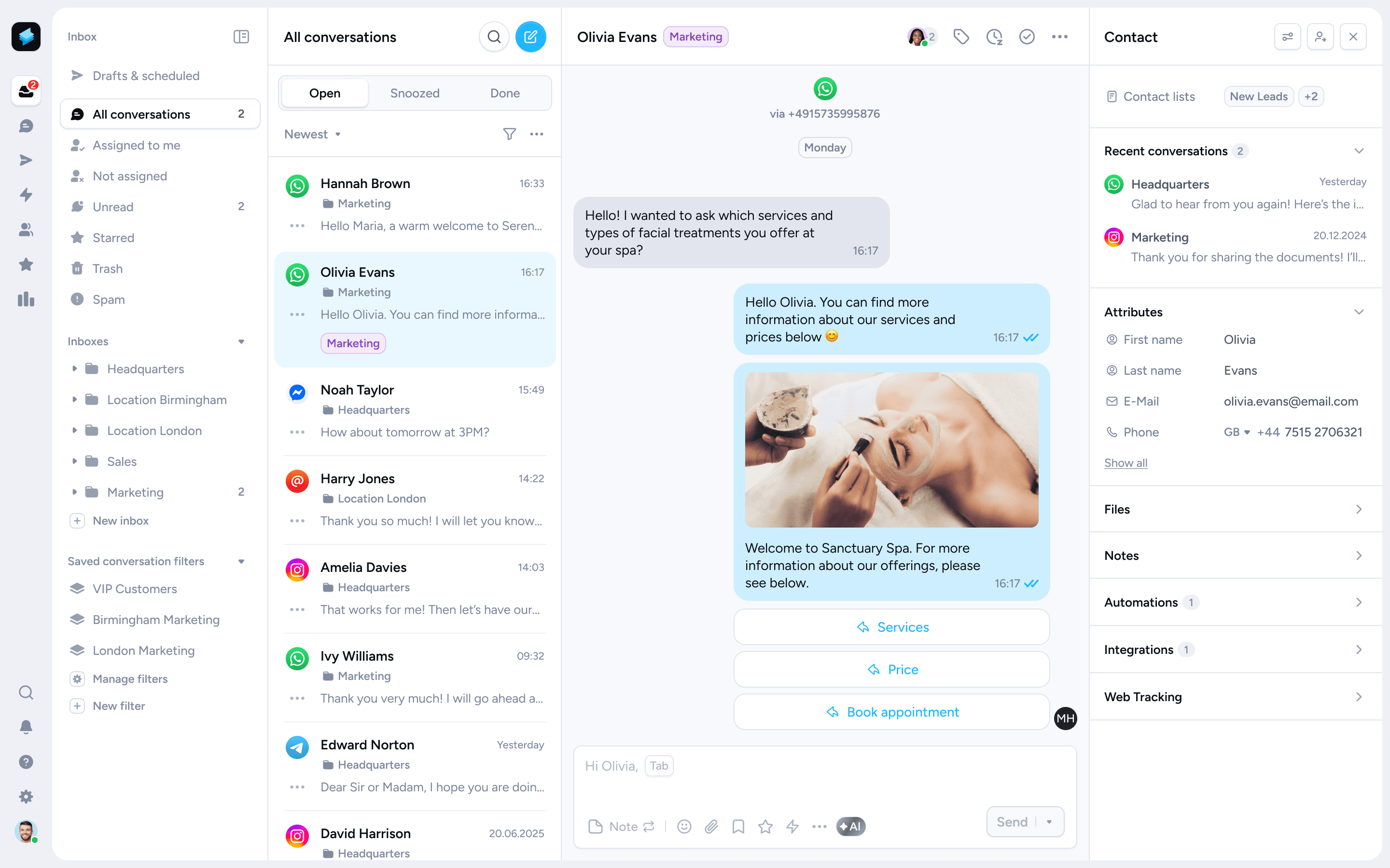 Universal Inbox Screenshot