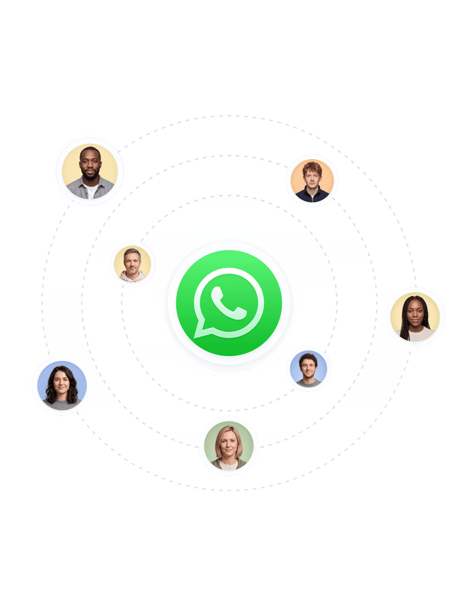 Più vicino al candidato con WhatsApp