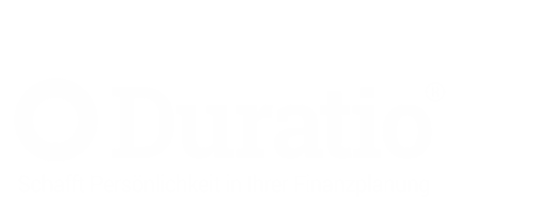 Duratio GmbH Logo weiß